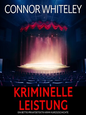cover image of Kriminelle Leistung